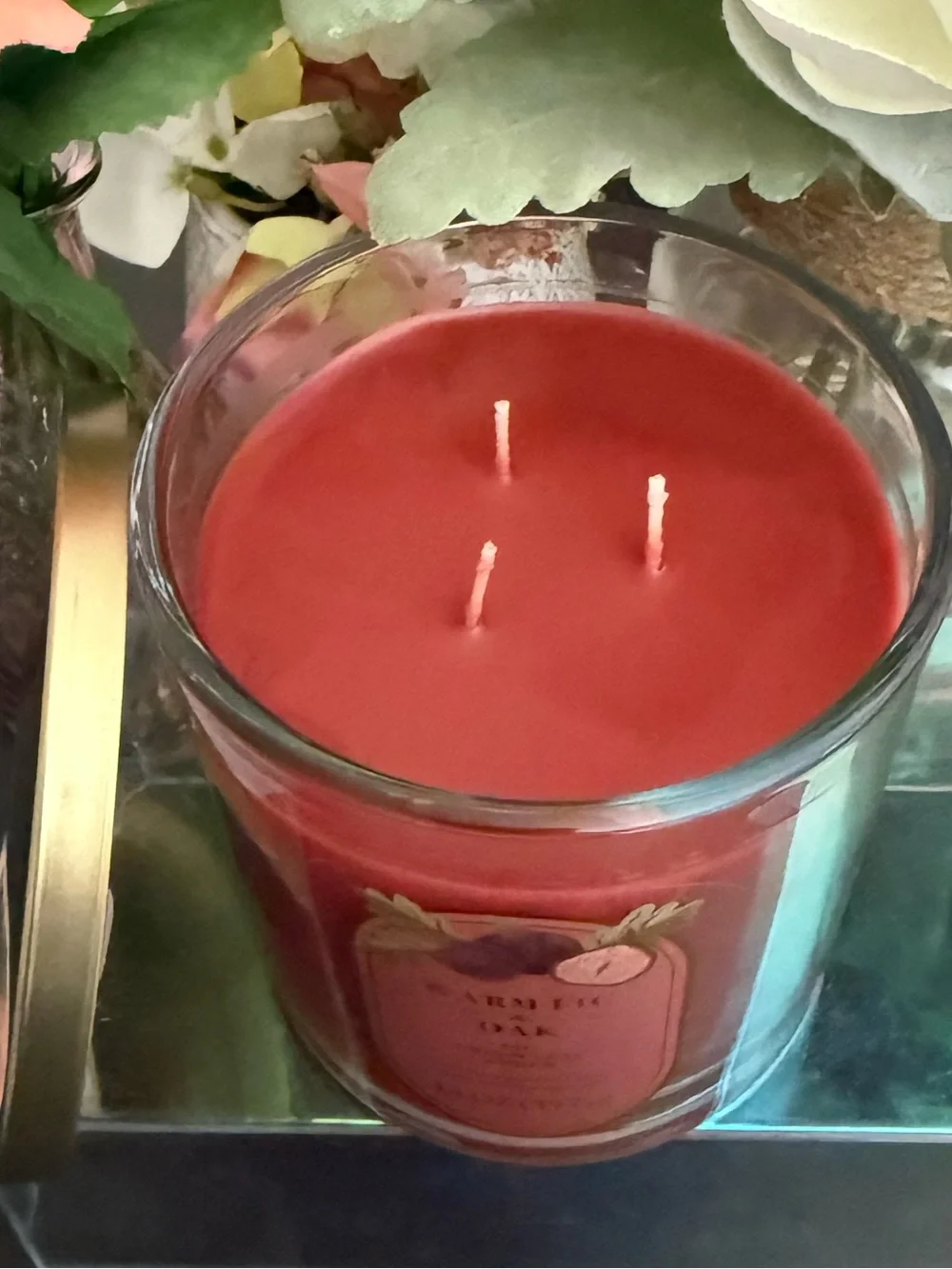 🆕🪾 SONOMA “WARM FIG & OAK” 3-WICK SCENTED SOY WAX CANDLE. BRAND NEW.